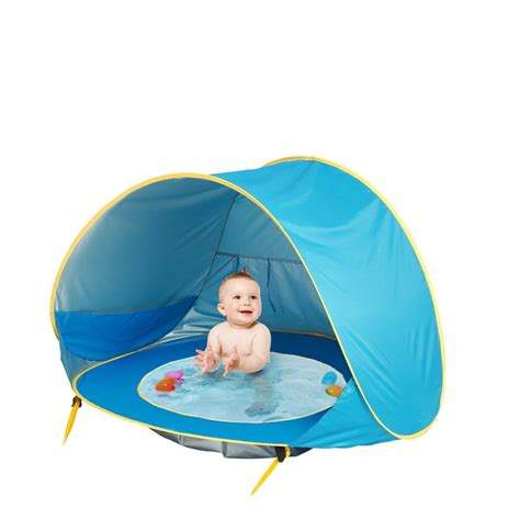 EFINNY UV Protection 46.03" x 31.10" Beach Tent, Blue - Walmart.com