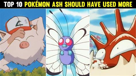 Top 10 Pokémon Ash Should Have Used Top 10 Ash Ke Aise Pokemon Jinko