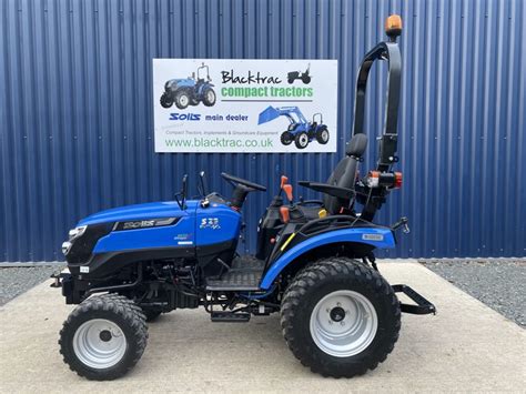 Solis Compact Tractors For Sale Small Tractors Blacktrac Tractors