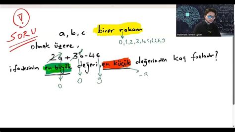 Tyt Matematik Temel Kavramlar 3 Rakam Sorusu Youtube