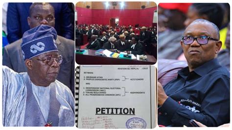 Breaking Tinubu Discontinues Court Case Asks Tribunal To Reject Obis