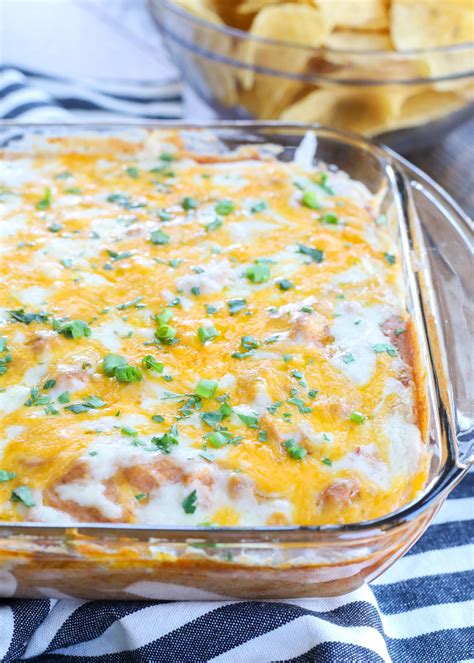 Hot Bean Dip Barefeet In The Kitchen