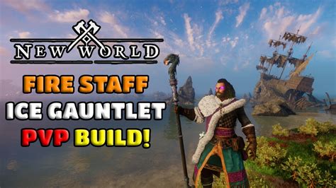 New World Fire Staffice Gauntlet Pvp Build Youtube