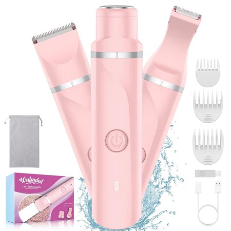 3 In 1 Bikini Trimmer For Women Painless Facial Hair Removal Electric