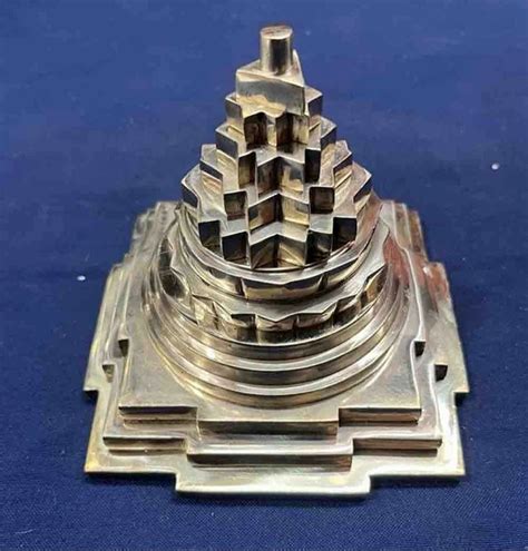 Golden Brass Ashtadhatu Meru Shree Yantra Size X Inch At Rs