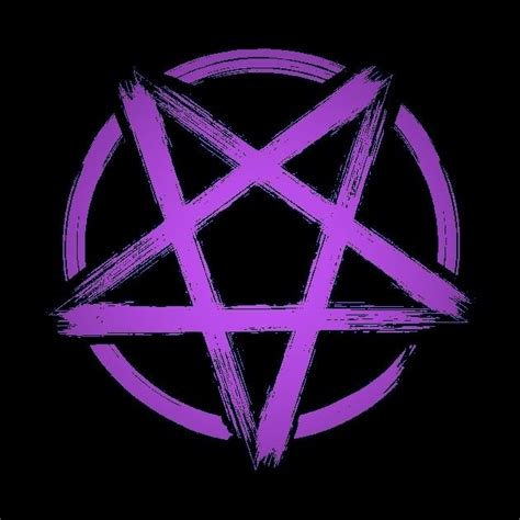 Pentagrama Satanic Star Dark Purple Wallpaper Satanic Art