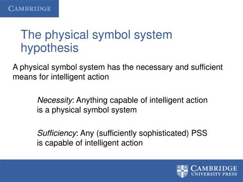 PPT - Chapter 6: The physical symbol system hypothesis PowerPoint ...