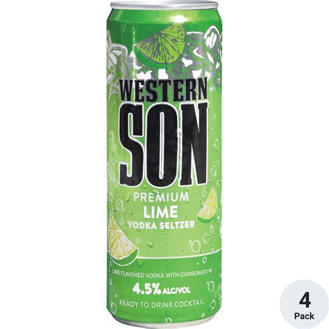 Western Son Lime Vodka Seltzer Total Wine More