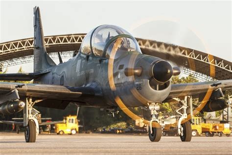 Avi O Super Tucano Passar Por Primeiro Processo De Moderniza O Ap S