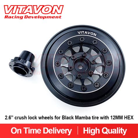 Vitavonvitavon Cnc Alu Crush Lock Wheels For Black Mamba Tire With