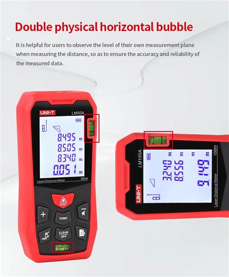 Medidor De Distância A Laser Lm50a Lm70a Lm100a Lm120a Telêmetro