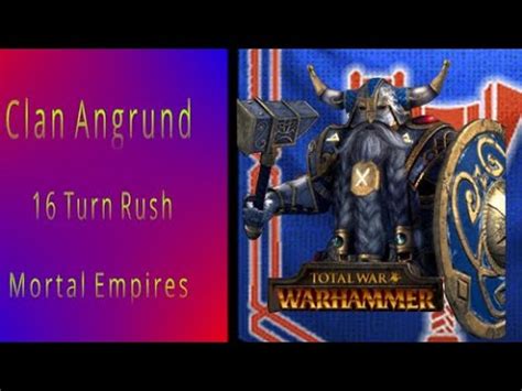 Belegar IronHammer Clan Angrund Legendary Mortal Empires Dwarf Rework