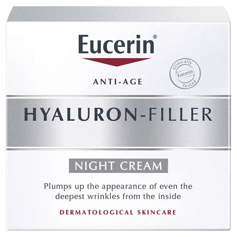 EUCERIN HYALURON FILLER NIGHT CREAM 50ML Harringtons Pharmacy Cork