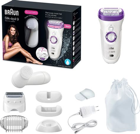 Best Buy Braun Silk Pil Epilator White Violet Se