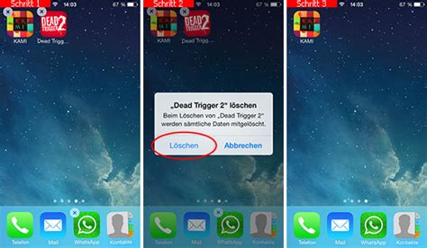 Apps Vom Iphone L Schen Und Entfernen