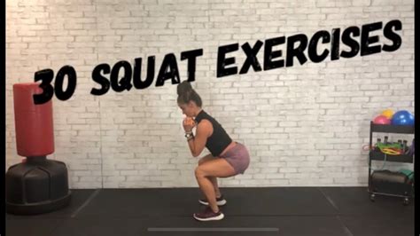 30 Squat Variations Youtube