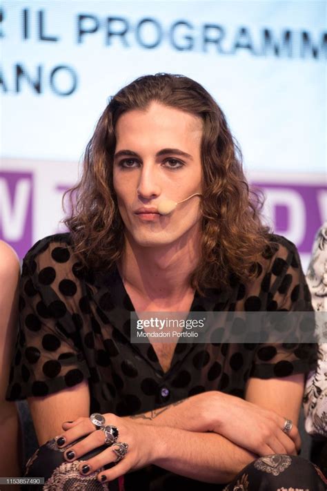 Italian Musician Damiano David Of The Maneskin At The Wired Next Fest