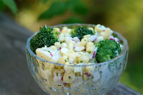 Ensalada De Choclo Papas Y Brócoli Las Recetas De Laylita