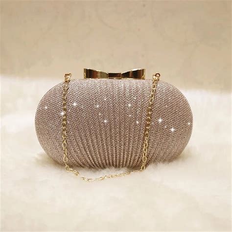 Luxury Golden Evening Clutch Bag For Women GaGodeal Clutch Bag