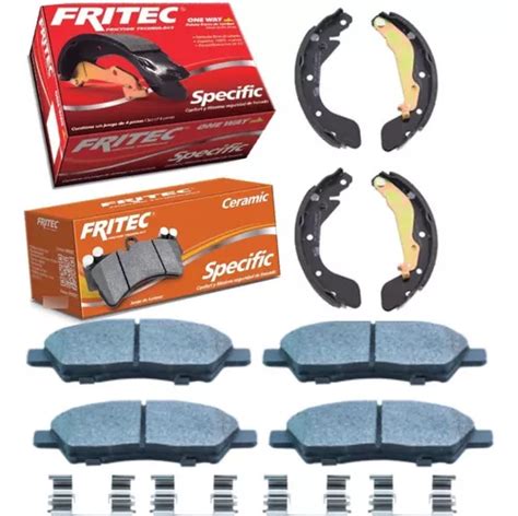 Kit Balatas Delanteras Y Traseras March 2018 2019 Fritec