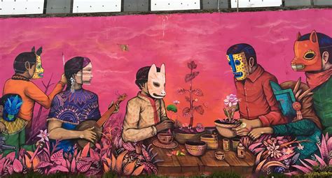 Life In Our Hands By Saner In Mexico City Mexican Art Street Art