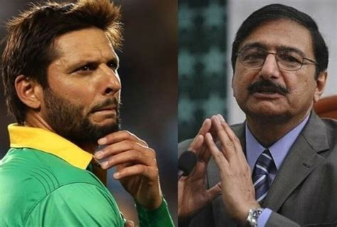 Shahid Afridi Lashes Out At Zaka Ashraf Over Pcb Mismanagement