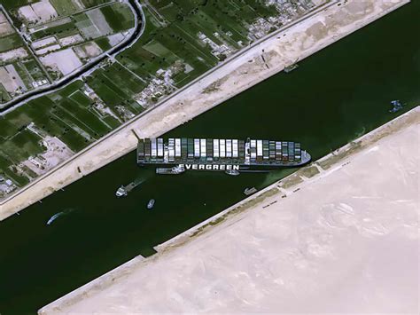 Giant Ship 'Ever Given' Blocks Suez Canal: Facts & Memes