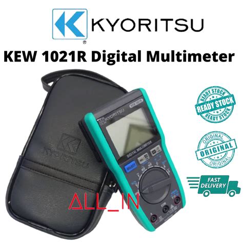 Kyoritsu Kew 1021r Digital Multimeter New Ready Stock 👍 Original 💯