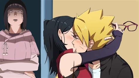 Boruto Y Sarada Se Dan Su Primer Beso😱🙈 Youtube