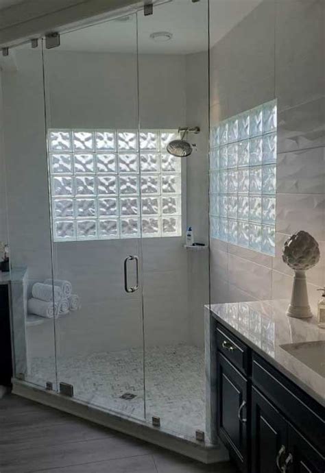 Bathroom Windows A Glass Block Vision