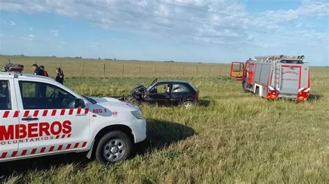 Accidente fatal en Ruta 8 murió una mujer al chocar un auto y un