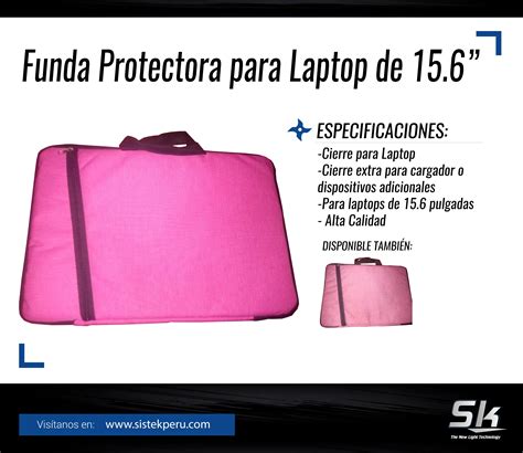 Funda De Laptop De Pulgadas Sistek Peru