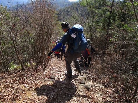 ⑮ 上山～烏帽子岩山登山 ： 稜線 フルムーン日記