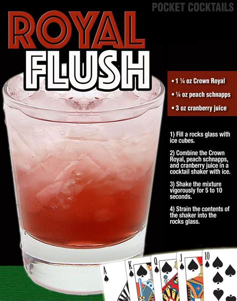 Royal Flush Mixed Drink Recipe Gertie Gerard