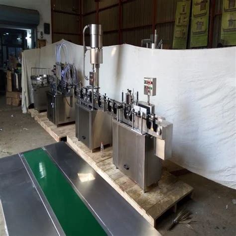 SS 304 Automatic Peanut Butter Packing Line Capacity 12 To 20 Bpm At