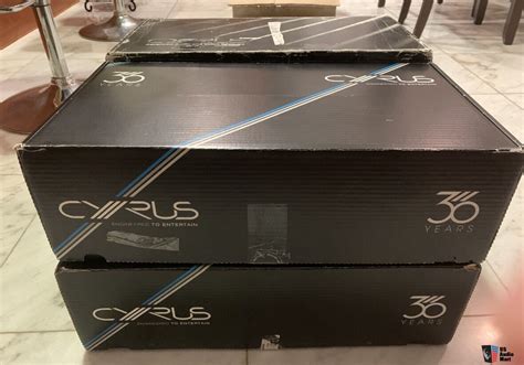 A Pair Of Cyrus X Power Amplifier With Matching Psx R Power Supply