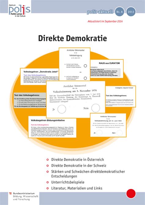 Zentrum Polis Politik Lernen In Der Schule Polis Aktuell 2013 8