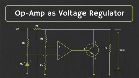 Voltage Regulator Op As Voltage Regulator YouTube