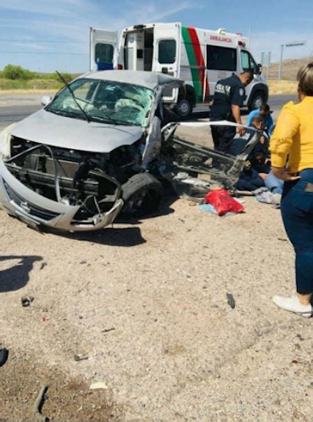 Accidente En Carretera Meoqui Chihuahua Canal Chihuahua