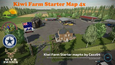 Kiwi Starter 4x 22 V1 0 FS22 Mod Farming Simulator 22 Mod