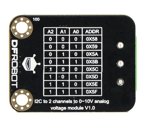 Gravity Channel I C Dac Module V Dfrobot Dfr Botland