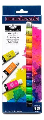 Tinta Acr Lica Royal Langnickel Cores Neon Ml Parcelamento Sem