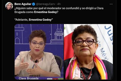 Debate Chilango Estos Fueron Los Mejores Memes Del Cambio De Look De Clara Brugada Y La