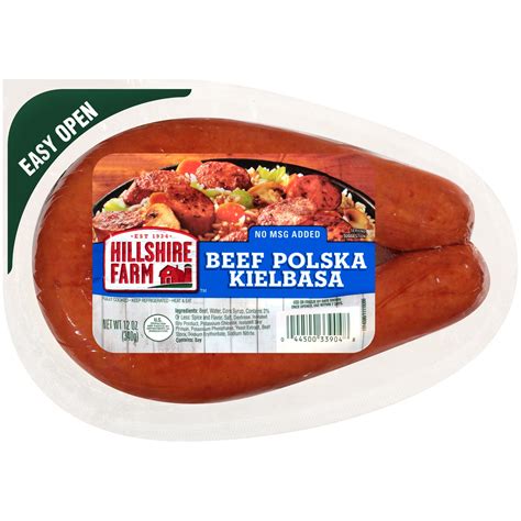 Hillshire Farm Polska Kielbasa Smoked Beef Sausage Rope Oz