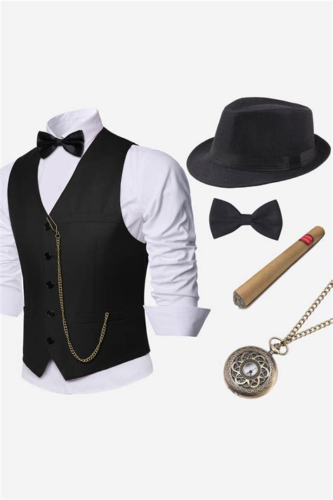 Great Gatsby Party Outfit Men 20s Outfit Gatsby 1920s Mens Fashion