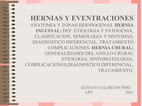 Hernias Y Eventraciones H Inguinal H Crural 2011