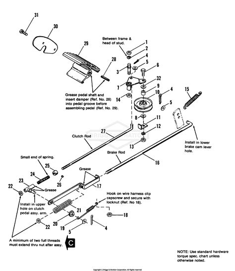 Simplicity 1690461 608ltd 8hp Gear And 36 Rotary Mower Parts