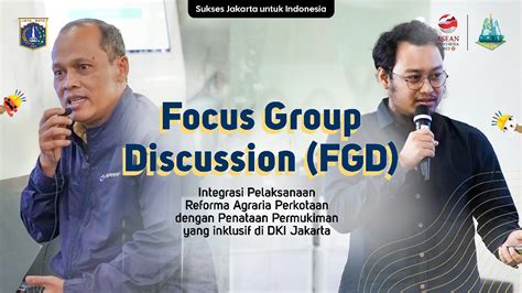 Focus Group Discussion Integrasi Pelaksanaan Reforma Agraria Perkotaan