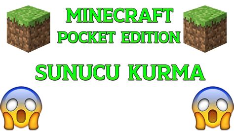 Minecraft Pocket Edition Bedava 7 24 Sunucu Kurma ATERNOS MCPE SERVER