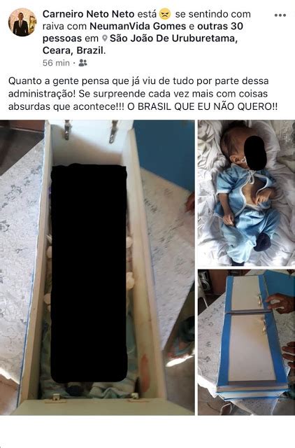 Prefeitura Diz Não Ter Caixão E Bebê é Enterrado Em Armário De Cozinha